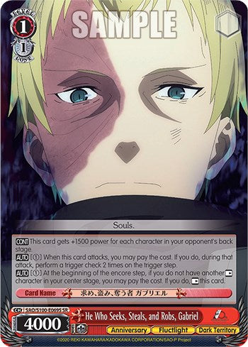 He Who Seeks, Steals, and Robs, Gabriel [Sword Art Online Animation 10th Anniversary]