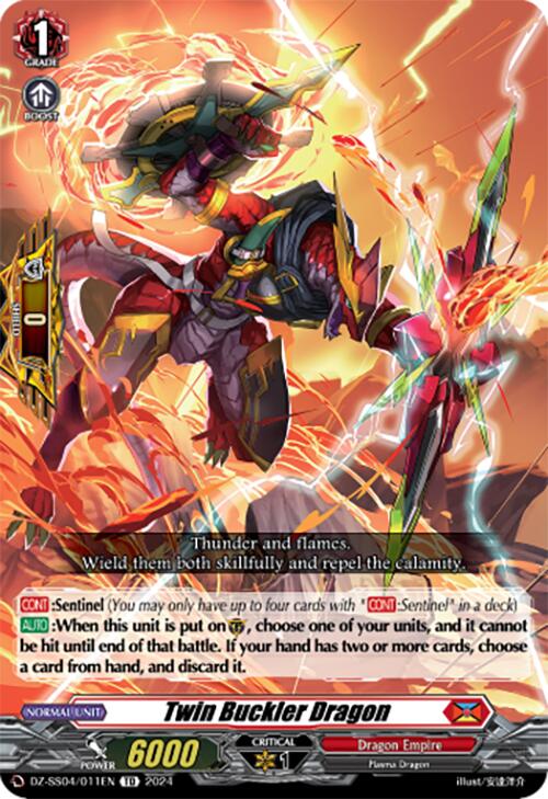 Twin Buckler Dragon (DZ-SS04/011EN) [Special Series Stardust Blade]