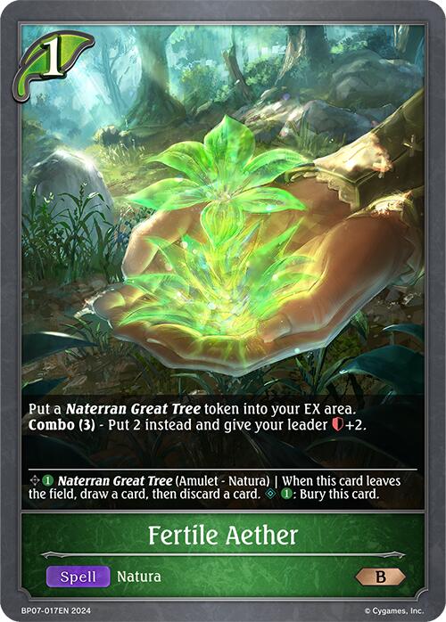 Fertile Aether (BP07-017EN) [Verdant Steel]