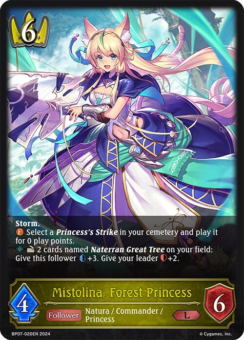 Mistolina, Forest Princess (BP07-020EN) [Verdant Steel]