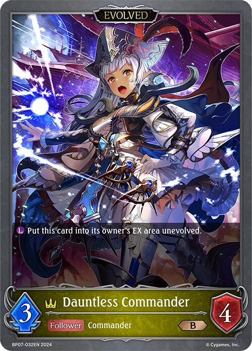 Dauntless Commander (Evolved) (BP07-032EN) [Verdant Steel]