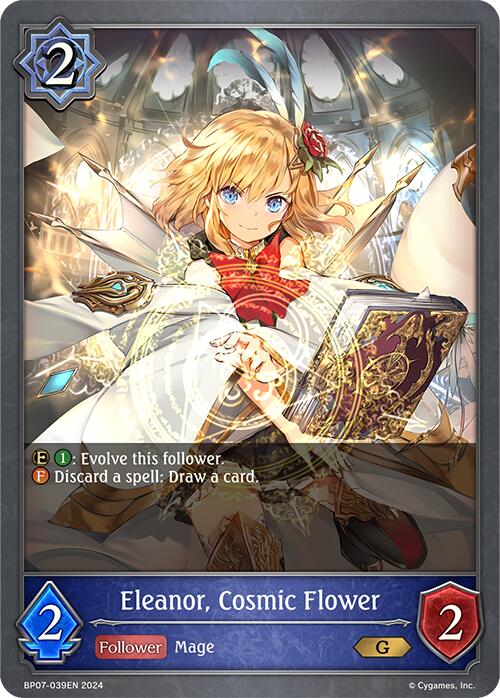 Eleanor, Cosmic Flower (BP07-039EN) [Verdant Steel]