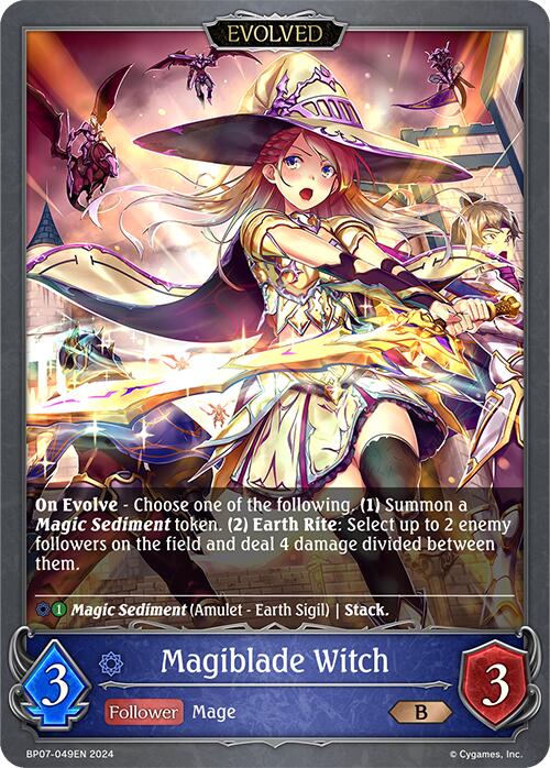 Magiblade Witch (Evolved) (BP07-049EN) [Verdant Steel]