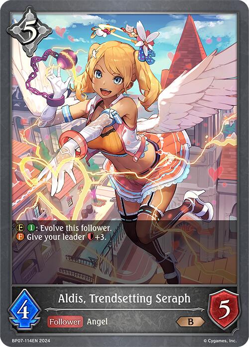 Aldis, Trendsetting Seraph (BP07-114EN) [Verdant Steel]