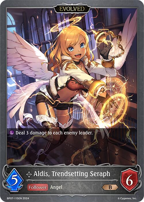 Aldis, Trendsetting Seraph (Evolved) (BP07-115EN) [Verdant Steel]