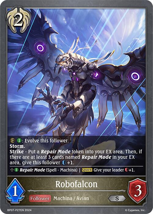 Robofalcon - P27EN (Foil) (BP07-P27EN) [Verdant Steel]