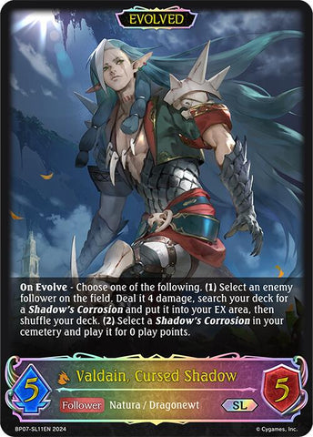 Valdain, Cursed Shadow (Evolved) (BP07-SL11EN) [Verdant Steel]