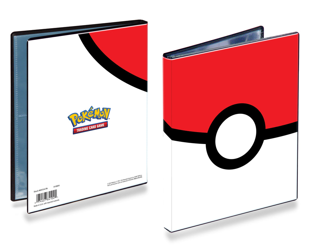 Ultra PRO: 4-Pocket Portfolio - Pokemon (Poke Ball)