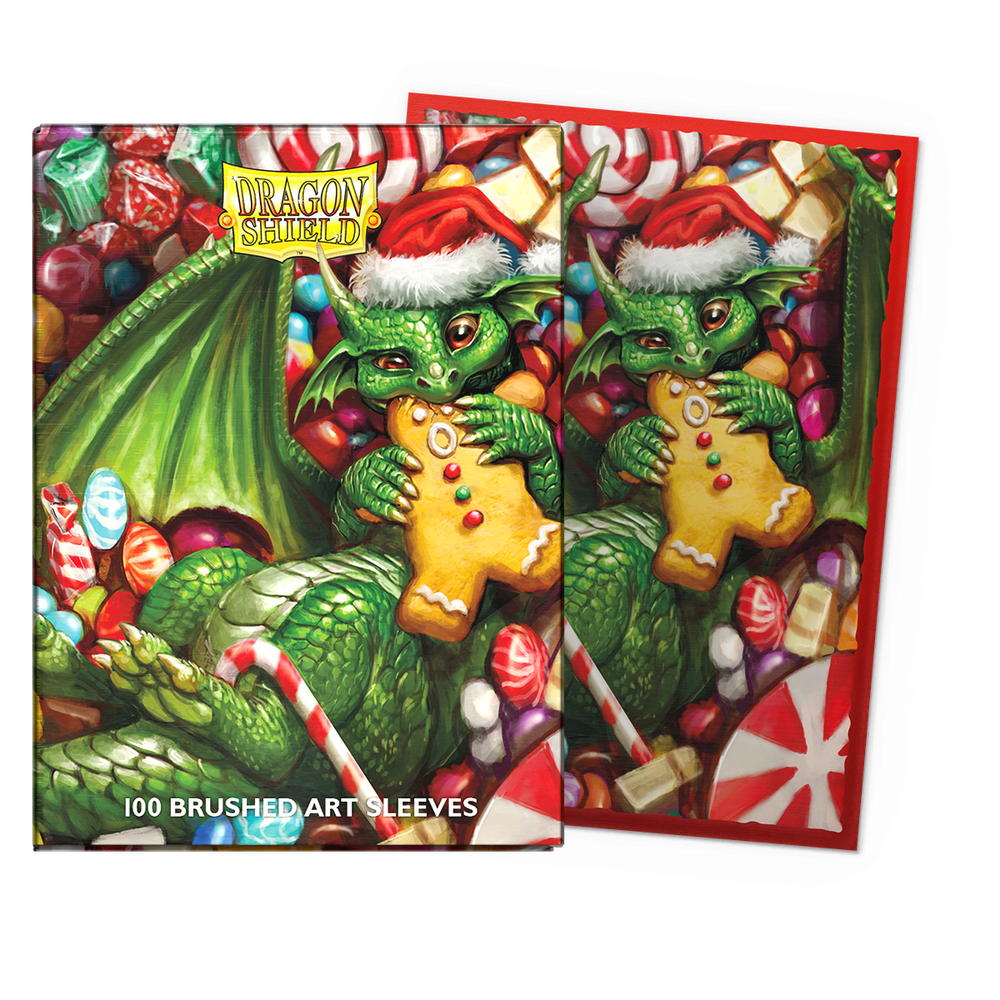 Dragon Shield: Christmas 2024 Standard 100ct Brushed Art Card Sleeves