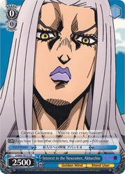 Interest in the Newcomer, Abbacchio (JJ/S66-TE12 TD) [JoJo's Bizarre Adventure: Golden Wind]