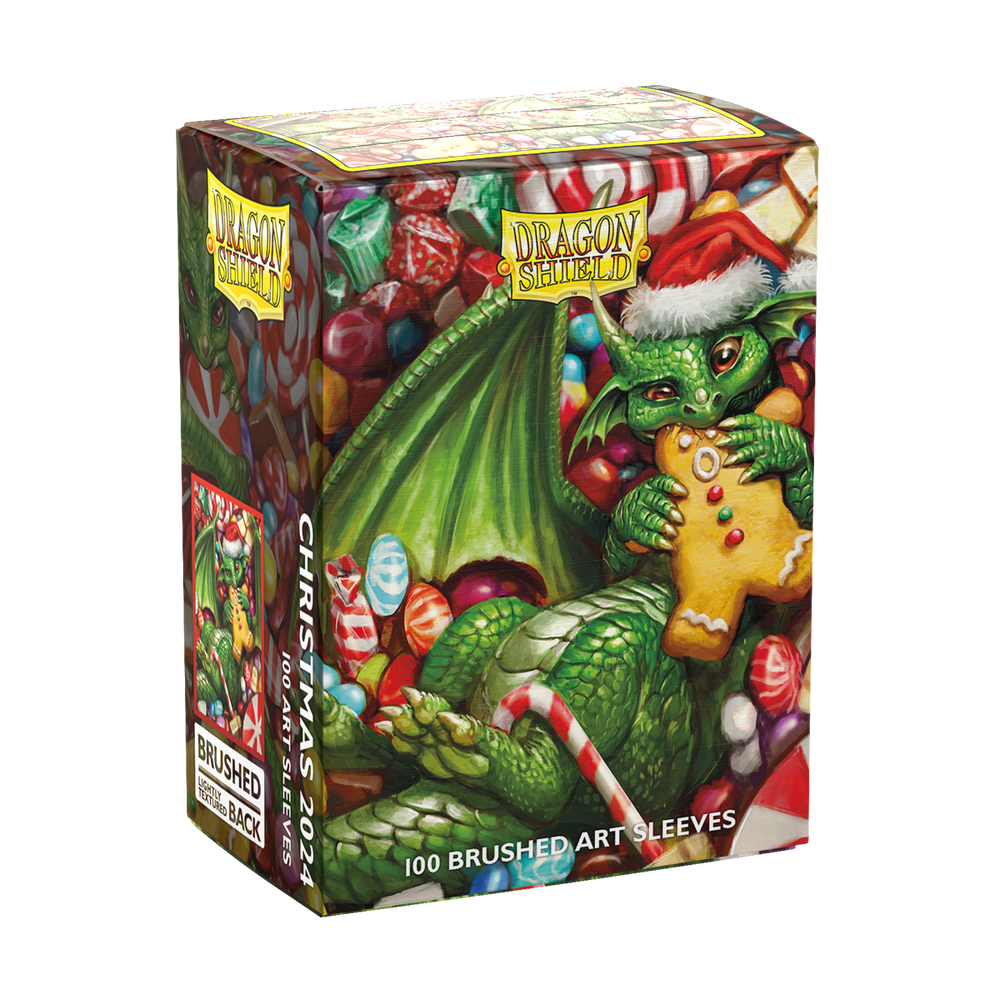 Dragon Shield: Christmas 2024 Standard 100ct Brushed Art Card Sleeves