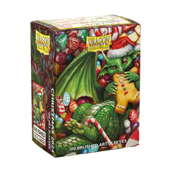 Dragon Shield: Christmas 2024 Standard 100ct Brushed Art Card Sleeves