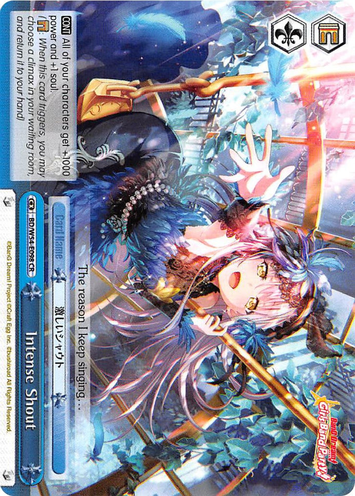 Intense Shout (BD/W54-E098 CR) [BanG Dream! Girls Band Party!]