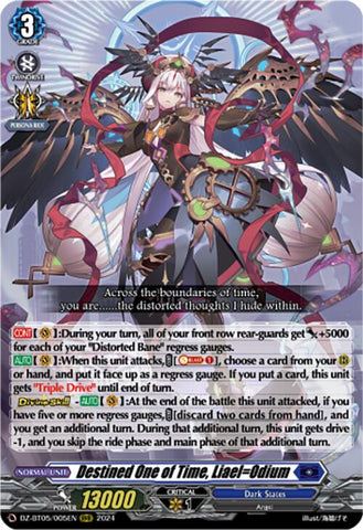 Destined One of Time, Liael=Odium (DZ-BT05/005EN) [Omniscient Awakening]