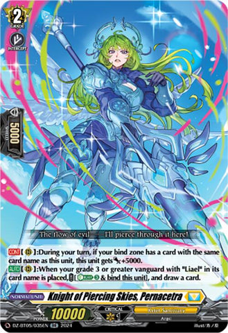 Knight of Piercing Skies, Pernacetra (DZ-BT05/035EN) [Omniscient Awakening]