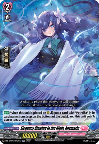 Elegancy Glowing in the Night, Anemarie (DZ-BT05/042EN) [Omniscient Awakening]