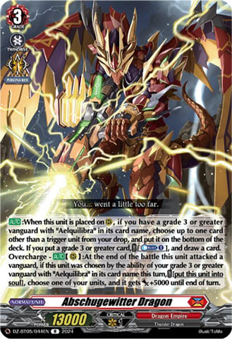 Abschugewitter Dragon (DZ-BT05/044EN) [Omniscient Awakening]