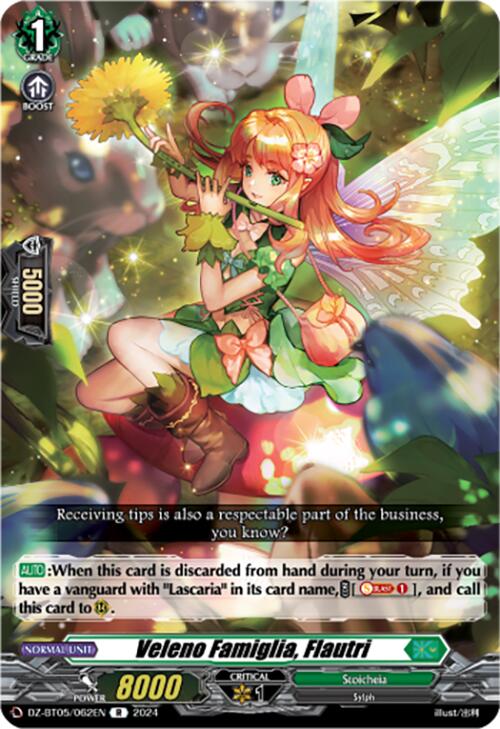 Veleno Famiglia, Flautri (DZ-BT05/062EN) [Omniscient Awakening]