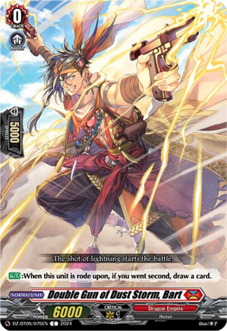Double Gun of Dust Storm, Bart (DZ-BT05/075EN) [Omniscient Awakening]