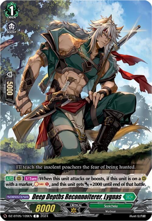 Deep Depths Reconnoiterer, Lygnas (DZ-BT05/109EN) [Omniscient Awakening]