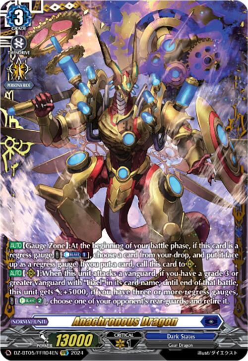 Anachronous Dragon (DZ-BT05/FFR04EN) [Omniscient Awakening]