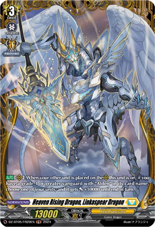 Heaven Rising Dragon, Linkaspear Dragon (DZ-BT05/FR29EN) [Omniscient Awakening]