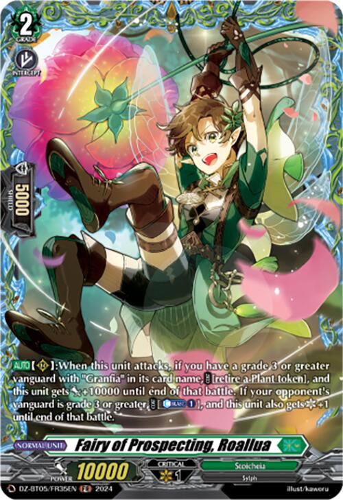 Fairy of Prospecting, Roallua (DZ-BT05/FR35EN) [Omniscient Awakening]
