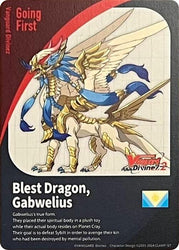 Energy Token // Going First Marker: Blest Dragon, Gabwelius (DZ-BT05/T01EN) [Omniscient Awakening]
