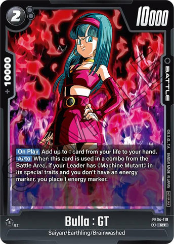 Bulla : GT (Tournament Pack 05) [Fusion World Tournament Cards]