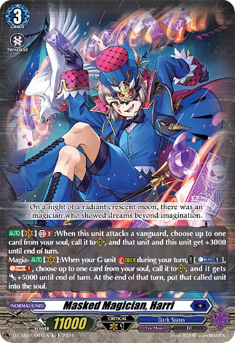 Masked Magician, Harri (DZ-SS02/001EN) [Stride Deckset -Harri-]