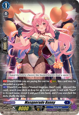Masquerade Bunny (DZ-SS02/009EN) [Stride Deckset -Harri-]