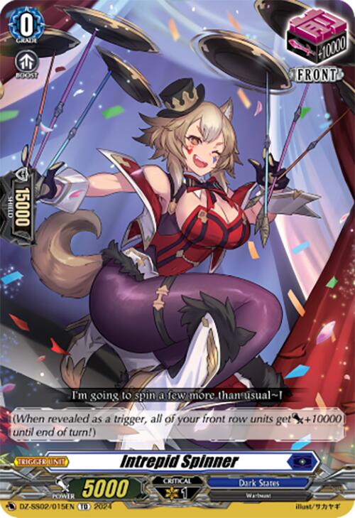 Intrepid Spinner (DZ-SS02/015EN) [Stride Deckset -Harri-]