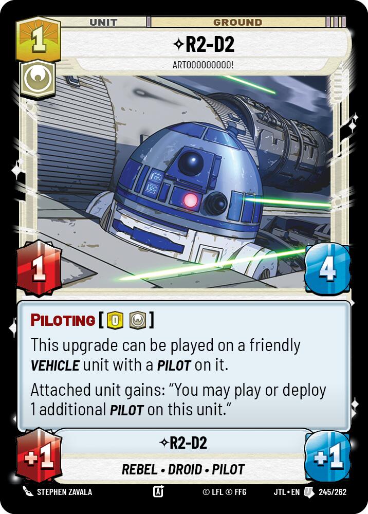 R2-D2 - Artooooooooo! (245/262) (245/257) [Jump to Lightspeed]