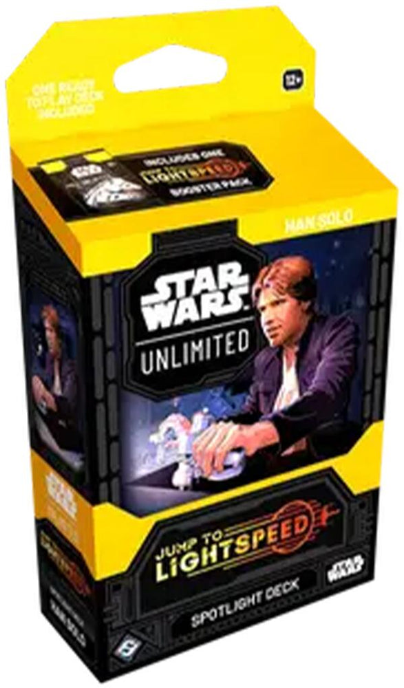 Star Wars: Unlimited Jump to Lightspeed Han Solo Spotlight Deck