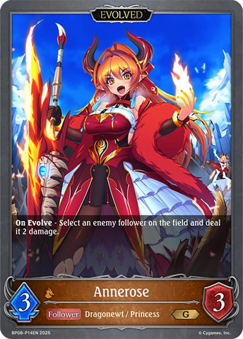 Annerose (Evolved) P14EN (Foil) (BP08-P14EN) [Alterchaotica]