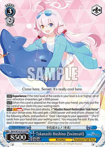Takanashi Hoshino (Swimsuit) (BAV/W112-E110 RR) [Blue Archive]