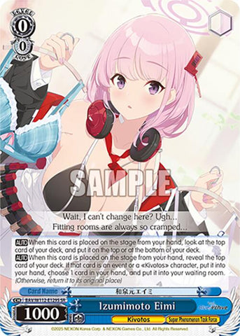 Izumimoto Eimi (BAV/W112-E129S SR) [Blue Archive]