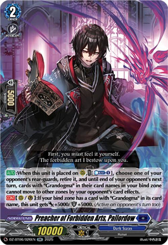 Preacher of Forbidden Arts, Pallordow (DZ-BT06/026EN) [Generation Dragenesis]