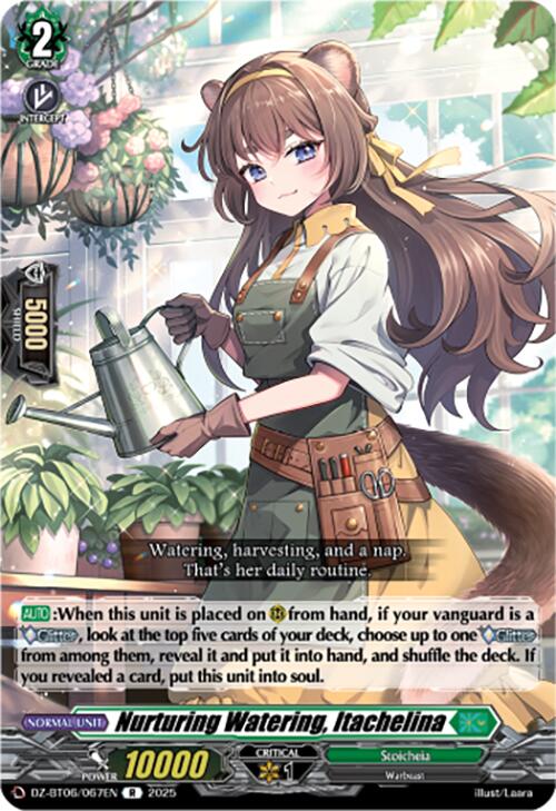 Nurturing Watering, Itachelina (DZ-BT06/067EN) [Generation Dragenesis]