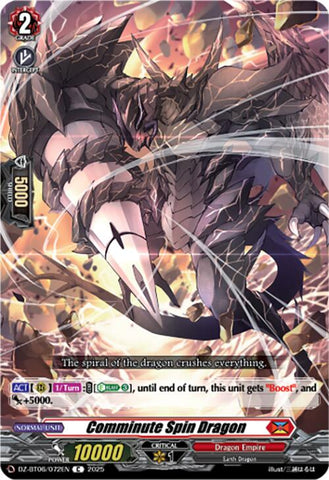 Comminute Spin Dragon (DZ-BT06/072EN) [Generation Dragenesis]