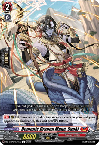 Demonic Dragon Mage, Sanki (DZ-BT06/074EN) [Generation Dragenesis]