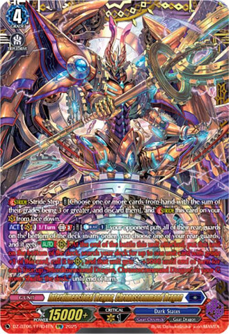 Interdimensional Dragon, Chronoscommand Dragon (DZ-BT06/FFR04EN) [Generation Dragenesis]