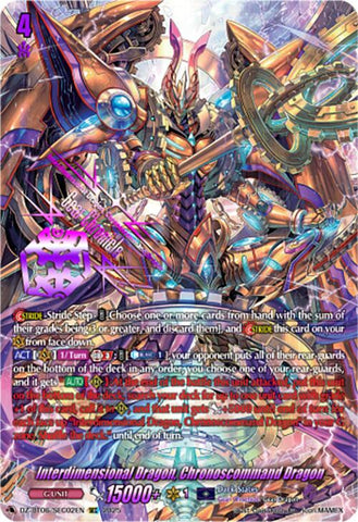 Interdimensional Dragon, Chronoscommand Dragon (DZ-BT06/SEC02EN) [Generation Dragenesis]