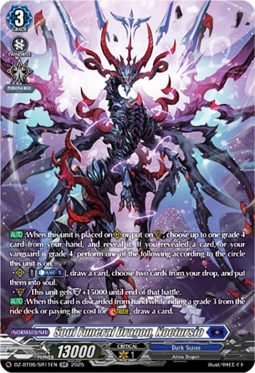 Soul Funeral Dragon, Noctursio (DZ-BT06/SR11EN) [Generation Dragenesis]