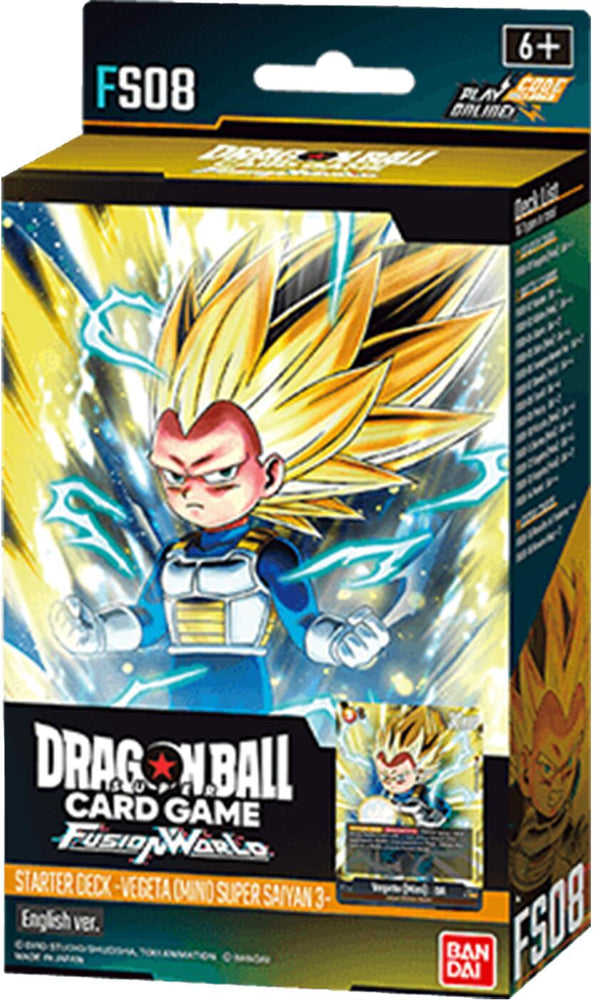Dragon Ball Super Fusion Vegeta (Mini) Super Saiyan 3 Starter Deck [FS08]