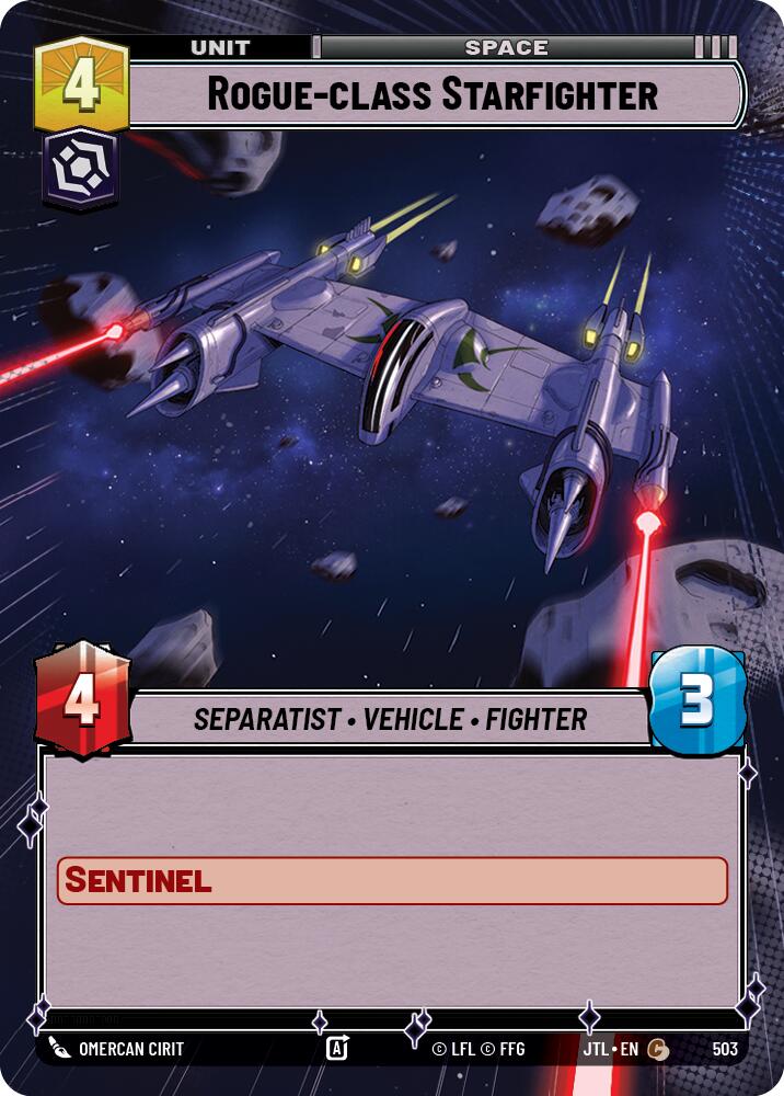Rogue-class Starfighter (503) (Hyperspace) (503) [Jump to Lightspeed]