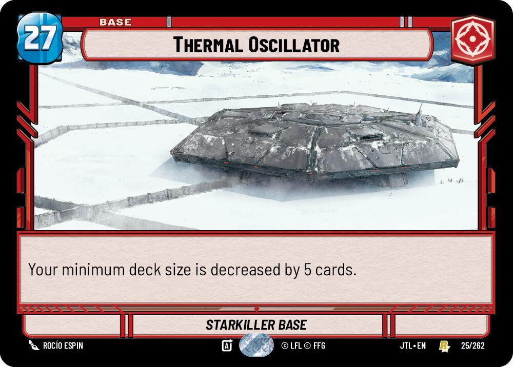 Thermal Oscillator (025/262) (025/262) [Jump to Lightspeed]