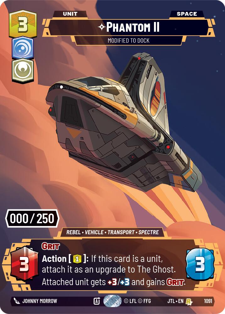 Phantom II - Modified to Dock (1091) (Serialized) (1091) [Jump to Lightspeed]