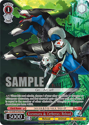 Koromaru & Cerberus: Reload (P3/SE46-E33PERPER) [Persona 3 Reload Premium Booster]