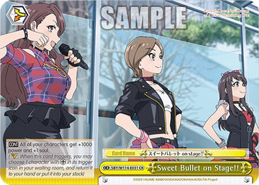 Sweet Bullet on Stage!! (SBY/W114-E031 CR) [Rascal Does Not Dream Series]